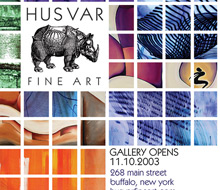 HusVar Fine Art “Opening” {Postcard}