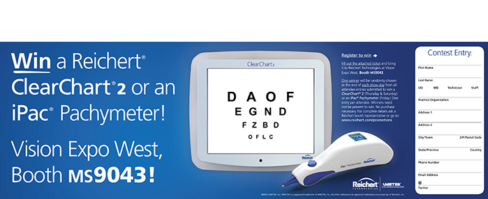 Int’l Vision Expo West Contest {Mailer}