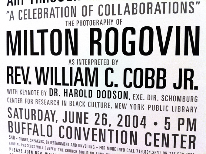 Milton Rogovin {Poster}