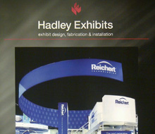 Reichert AAO Booth – Hadley Exhibits BUF Airport Ad