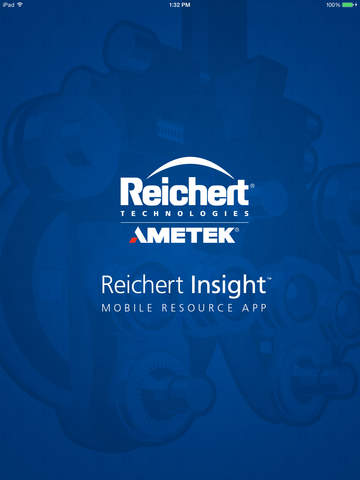 Reichert Insight® Mobile App {app}