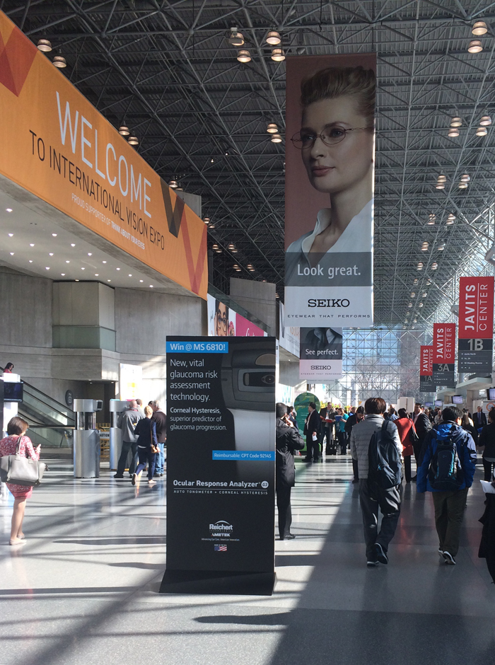 Ocular Response Analyzer G3 – Vision Expo East 2016 Meter Board