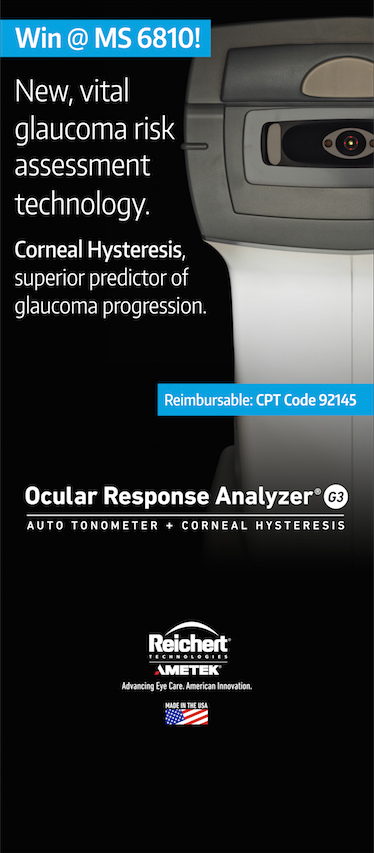 Ocular Response Analyzer G3 – Vision Expo East 2016 Meter Board
